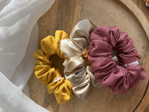 Sada scrunchie gumiček - střední velikost — foto 2