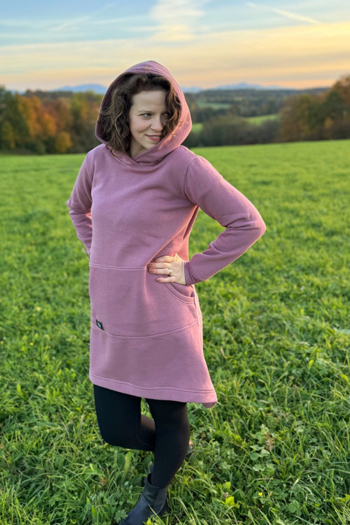 Mikinové šaty Cozy — foto 4
