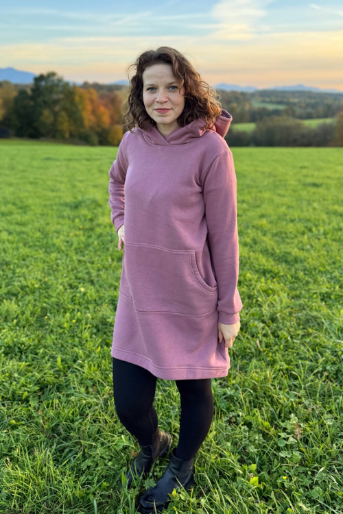Mikinové šaty Cozy — foto 3