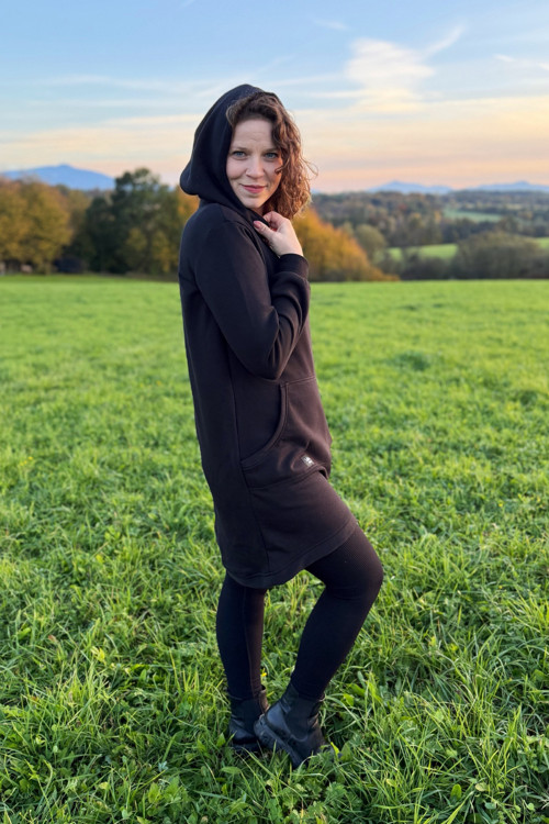 Mikinové šaty Cozy — foto 3