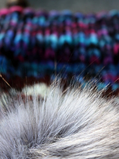 Čapule chunky merino/alpaka "V Arktidě" — foto 6