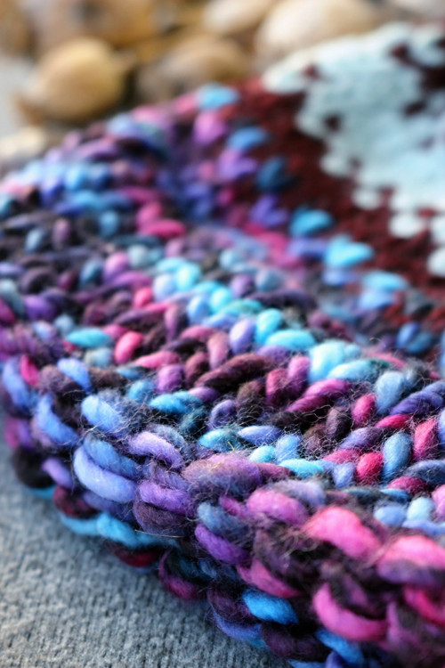 Čapule chunky merino/alpaka "V Arktidě" — foto 4
