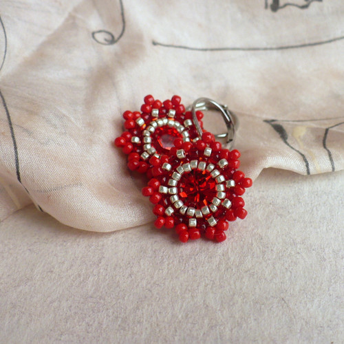 Scarlet - náušnice se Swarovski — foto 5