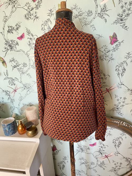 Halenka vintage s vázačkou — foto 5