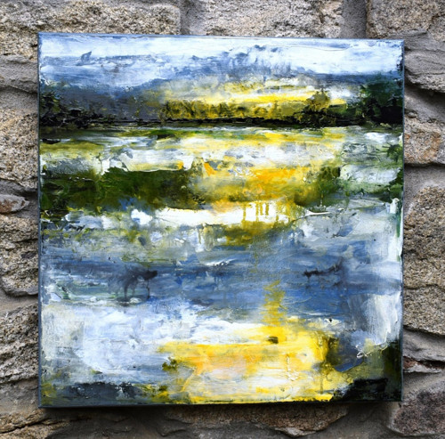 Podvečerní čas......60x60cm — foto 2