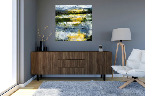 Podvečerní čas......60x60cm — foto 4