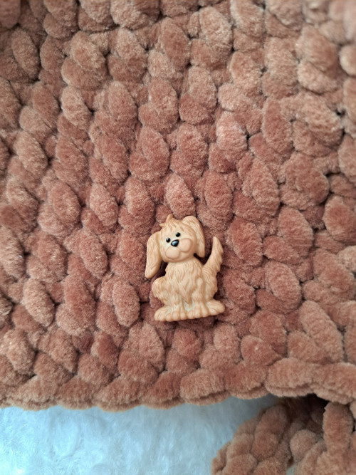 Čepička pro novozeně - světle hnědá — foto 3