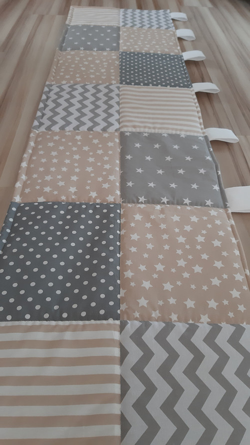 Zástěna za postel patchwork — foto 3