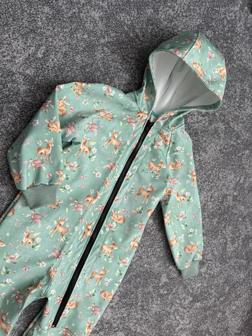 Softshellová kombinéza / SRNKY MINT — foto 3