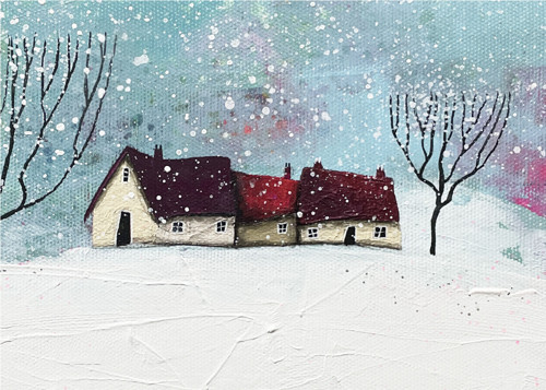 Barevný sníh - 30x30cm — foto 3