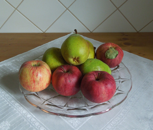 Skleněná velká mísa, tác — foto 2
