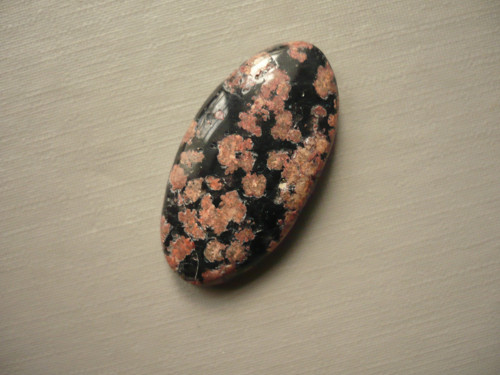 Kabošon jaspisu leopard 31 mm, č.7Cf — foto 2