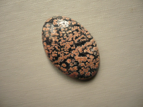 Kabošon jaspisu leopard 26 mm, č.17Cf — foto 2