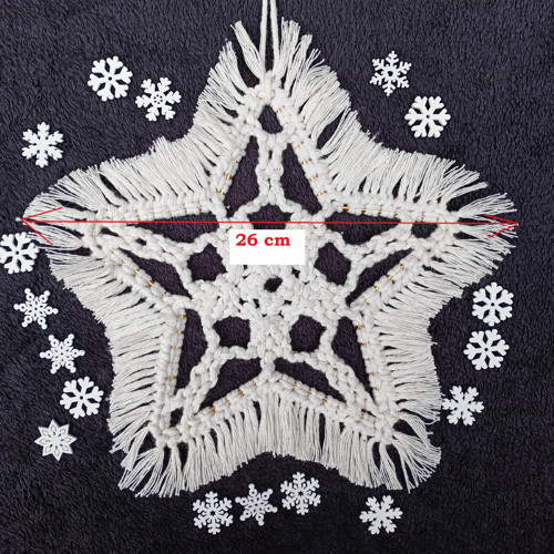 Hvězda, macrame — foto 2