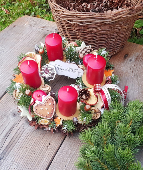 Adventní věneček "Kouzelné vánoce" — foto 2