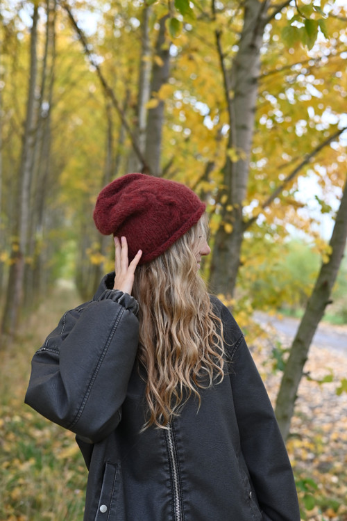 Čepice bordo — foto 6