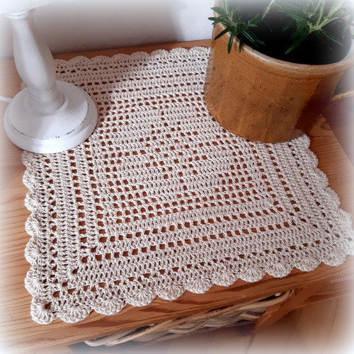 Dečka háčkovaná - 30x30 — foto 5
