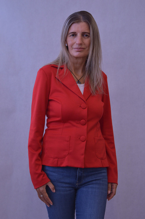 Dámske sako červené — foto 2