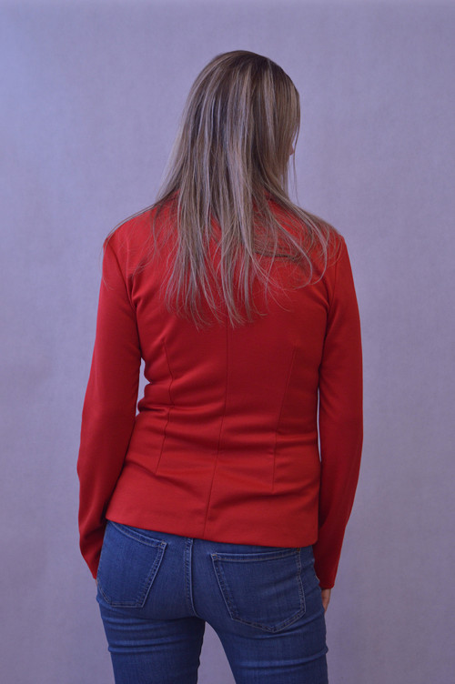 Dámske sako červené — foto 4