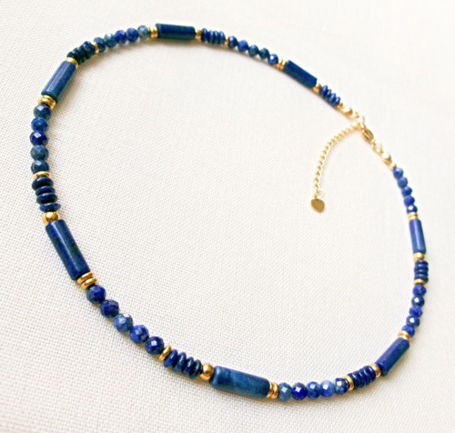 Náhrdelník z lapisu lazuli — foto 2