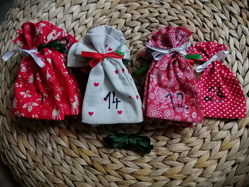 Adventní kalendář..... 24 pytlíčků — foto 4