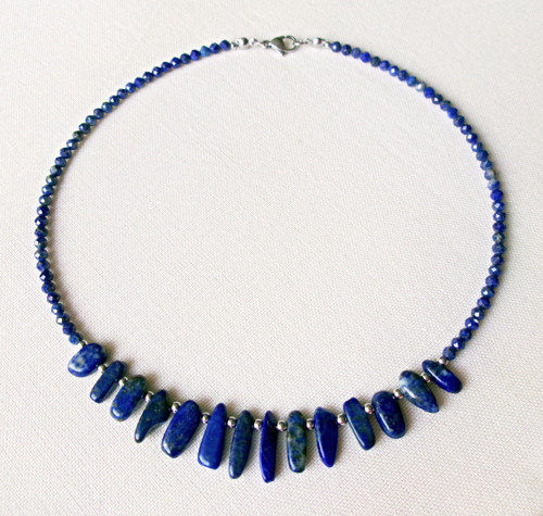 Náhrdelník z lapisu lazuli — foto 2