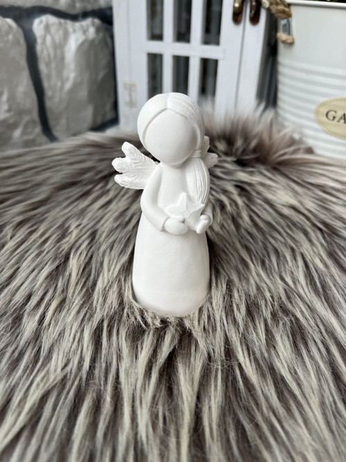 3D Andělka s hvězdou (10 cm) — foto 3