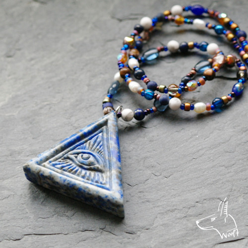 Oko prozřetelnosti lapis lazuli — foto 2
