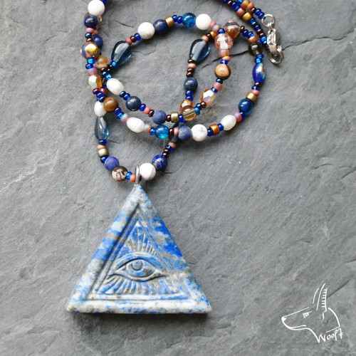 Oko prozřetelnosti lapis lazuli — foto 3