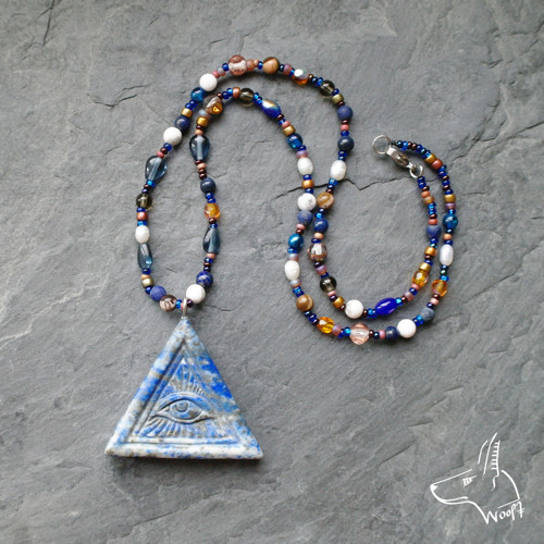 Oko prozřetelnosti lapis lazuli — foto 5