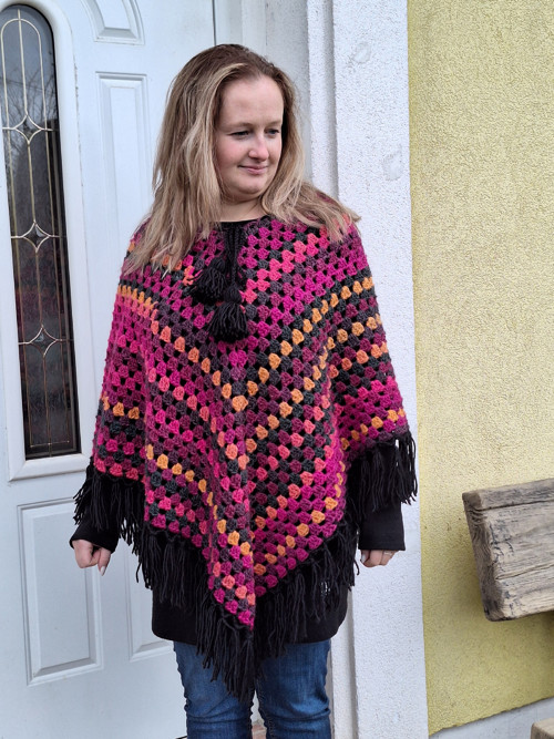 Poncho ultra soft - chci být vidět + — foto 3