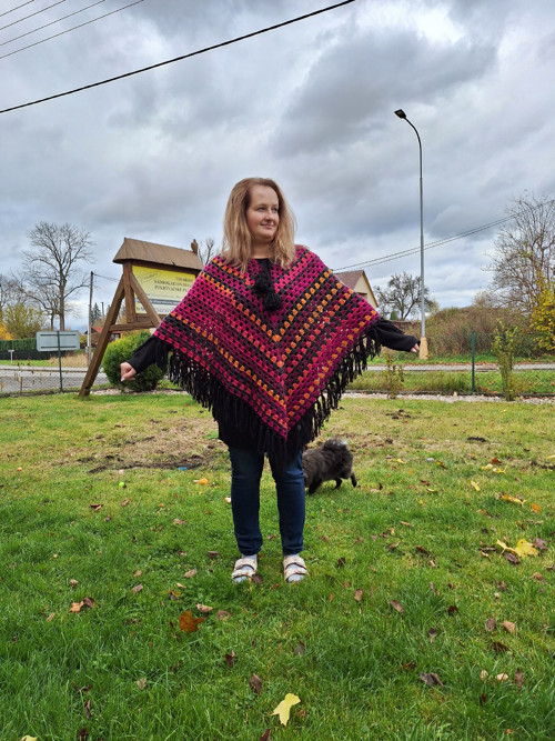 Poncho ultra soft - chci být vidět + — foto 5