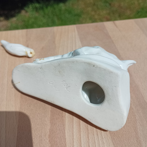 Porcelánová soška lišky — foto 4