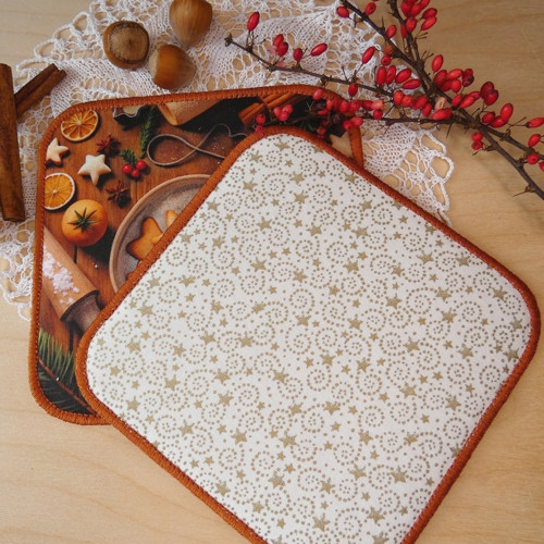 Vánoční pečení ... prostírání, podkafíčko — foto 4