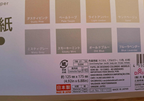 Barevné papíry 10x z Japonska — foto 2