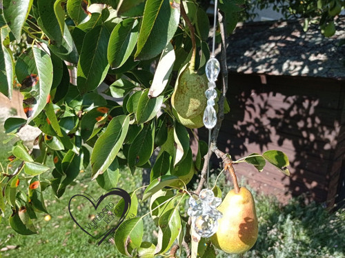 Závěsný krystal - anděl bílý — foto 3