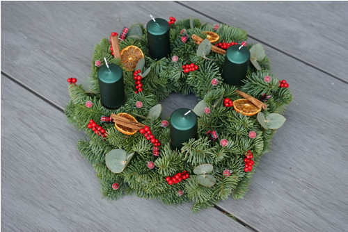 Adventní věnec Nobilis zelený — foto 3