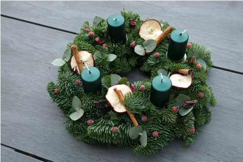 Adventní věnec Nobilis zelený — foto 2