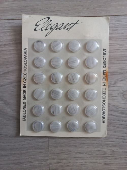 Skleněné retro - knoflíky — foto 2
