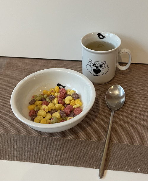 Dětská sada porcelánu - Sova — foto 4
