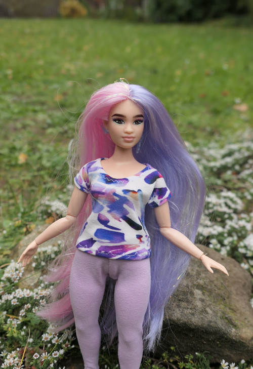 Barbie - baculka - tričko — foto 2