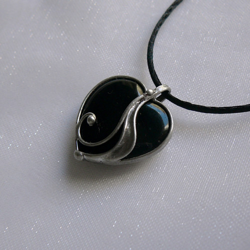 Mini srdiečko - Onyx — foto 2
