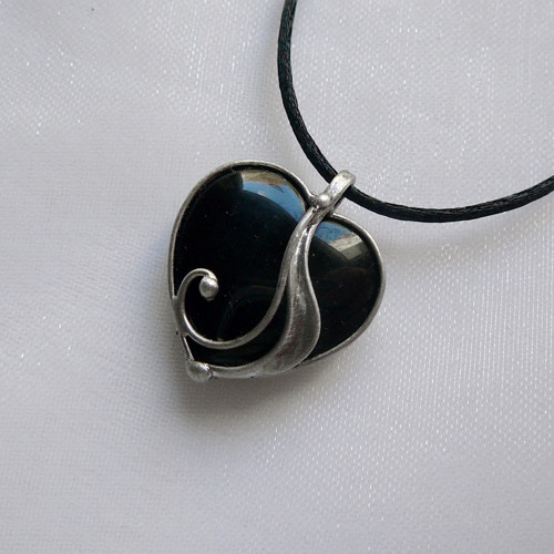 Mini srdiečko - Onyx — foto 3