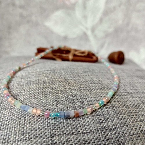 Náhrdelník jemný pastel — foto 2