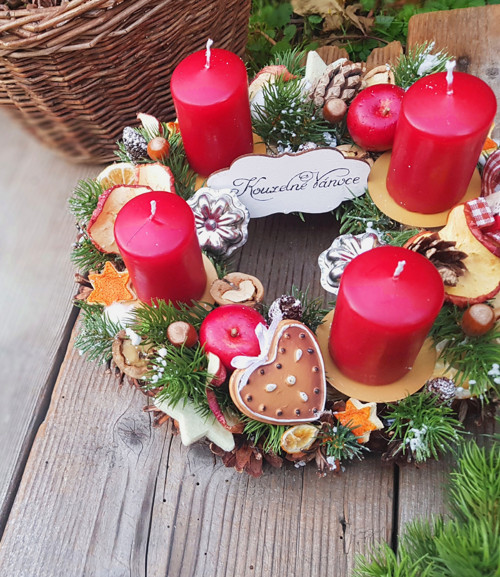 Adventní věneček "Kouzelné vánoce" — foto 3