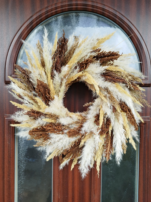 BOHO Věnec - Pampas a pérovník pštrosí — foto 3