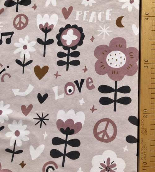 Teplákovina Music Love Peace — foto 4
