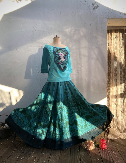 "La Muerte!", kombinované triko — foto 4