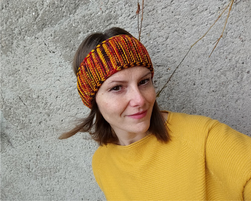 Dámská čelenka MERINO — foto 3