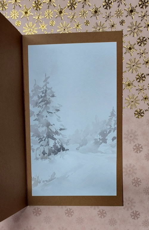 Vánoční 3D přáníčko - Lesní Vánoce — foto 3